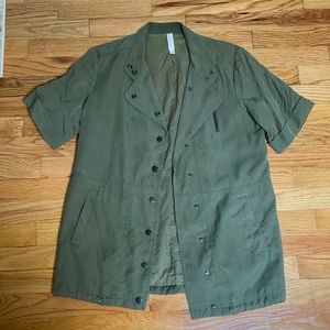 Mural Military Style Jacket